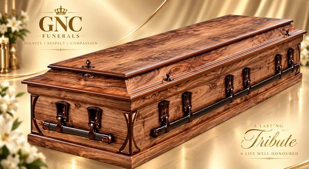 Kingston Redwood casket